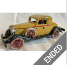 1930's Rare Original ARCADE REO Coupe Cast Iron Toy Car vehicle